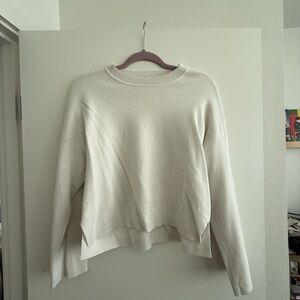 Abercrombie & Fitch Cream LuxeLoft Women's Sweater